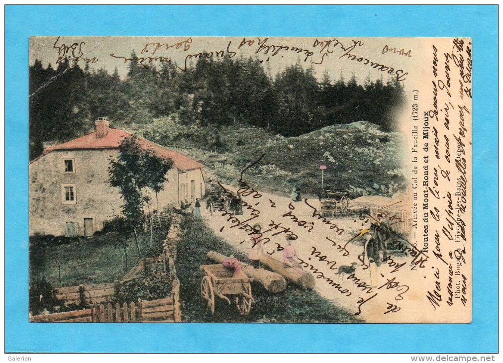 Arrivée Au Col De La Faucille - Routes Du Mont-Rond Et De Mijoux. ( Ain ) - Non Classés