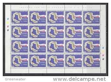 Argentina 1998 Antarctica / Base Decepcion 1v Sheetlet (unfolded) ** Mnh (F4341) - Neufs