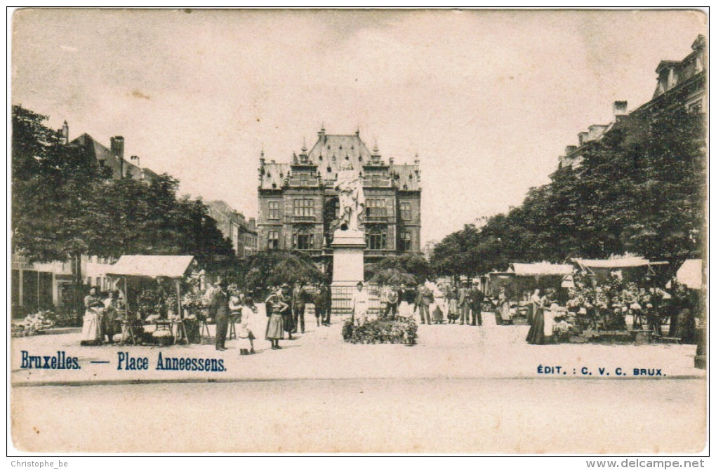 Brussel, Bruxelles, Place Anneessens  (pk21608) - Squares