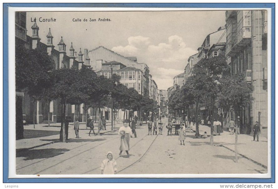 ESPAGNE -- La Coruna --  Calle De San Andrés - La Coruña