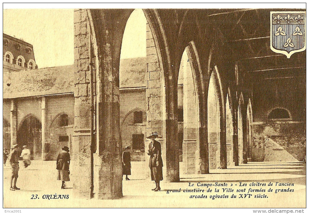 Orleans. Le Campo Santo, Les Arcades Des Cloitres De L'ancien Grand Cimetière. - Orleans