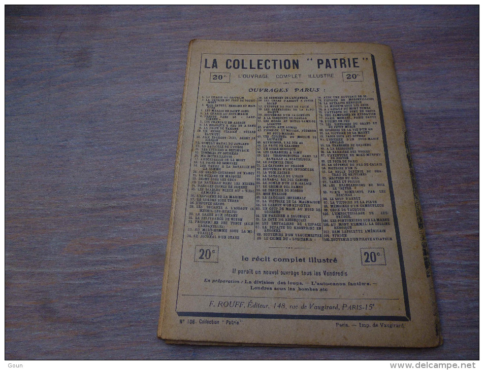 CB7 Collection Patrie Georges Spitzmuller Soissons Reconquis - Guerre 1914-18