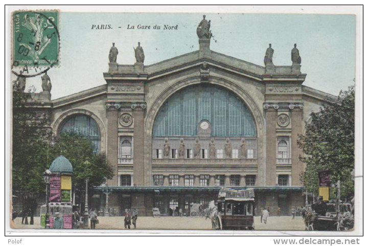 PARIS - La Gare Du Nord      (79744) - Metropolitana, Stazioni