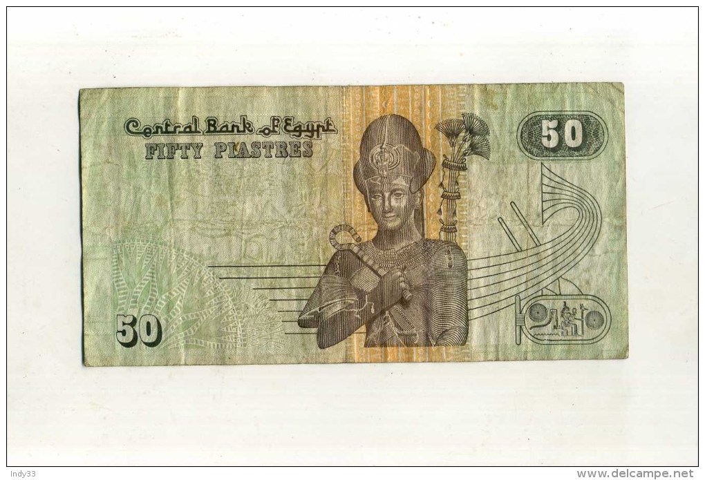 - EGYPTE   . BILLET DE 50  P. - Egypte