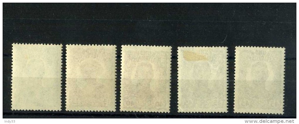 - AUTRICHE . TIMBRES DE GUERRE 1918 . NEUFS SANS CHARNIERE . - Ungebraucht