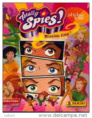 PANINI « Totally Spies !  Mission Time !» Album INcomplet : 88 % Des Chromos - Albums & Catalogues