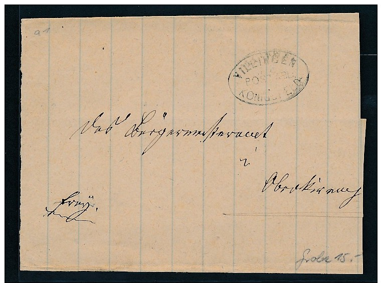 Stempel Beleg Villingen   (bc8554 ) Siehe Scan ! - Sonstige & Ohne Zuordnung