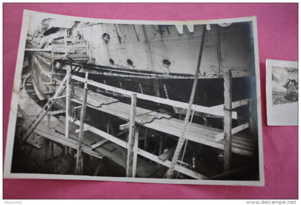 ORIGINAL PHOTOGRAPHY RFA SHIPYARD ON THE BOAT" KING-SALVOR"FEB 17TH,1944 Royal Fleet Auxiliary IN FULL WAR-&gt;WW2 - Boats