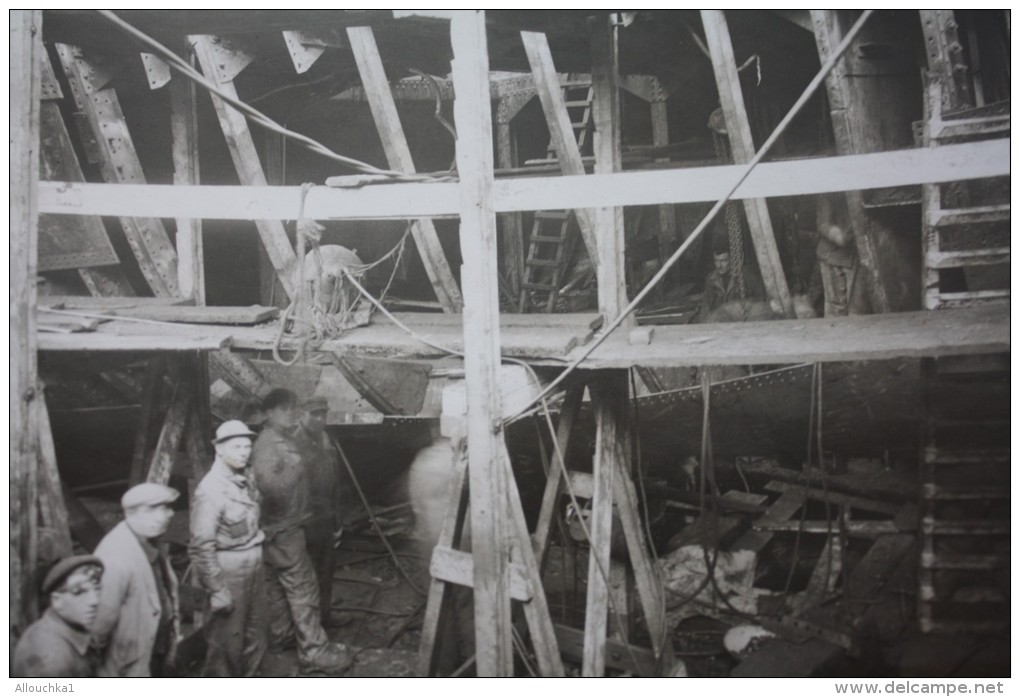 ORIGINAL PHOTOGRAPHY RFA SHIPYARD ON THE BOAT" KING-SALVOR"FEB 17TH,1944 Royal Fleet Auxiliary IN FULL WAR-&gt;WW2 RRR - Boats