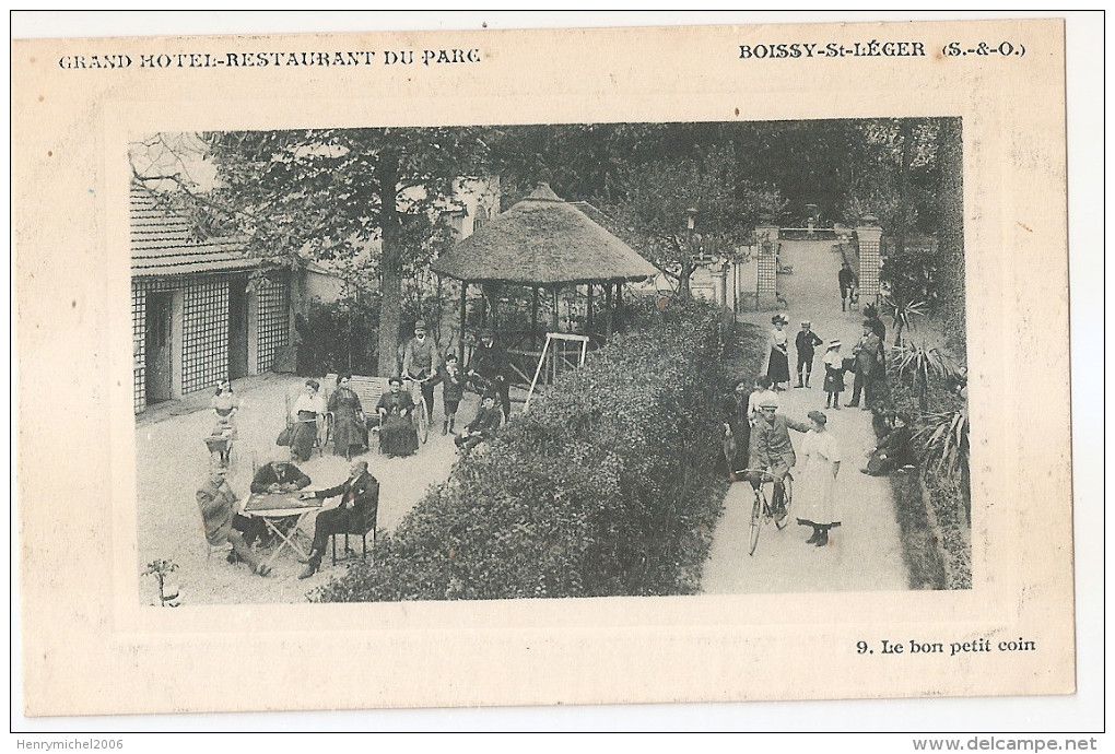 Val De Marne - 94 - Boissy St Leger Grand Hotel Restaurant Du Parc - Le Bon Petit Coin 1917 - Boissy Saint Leger