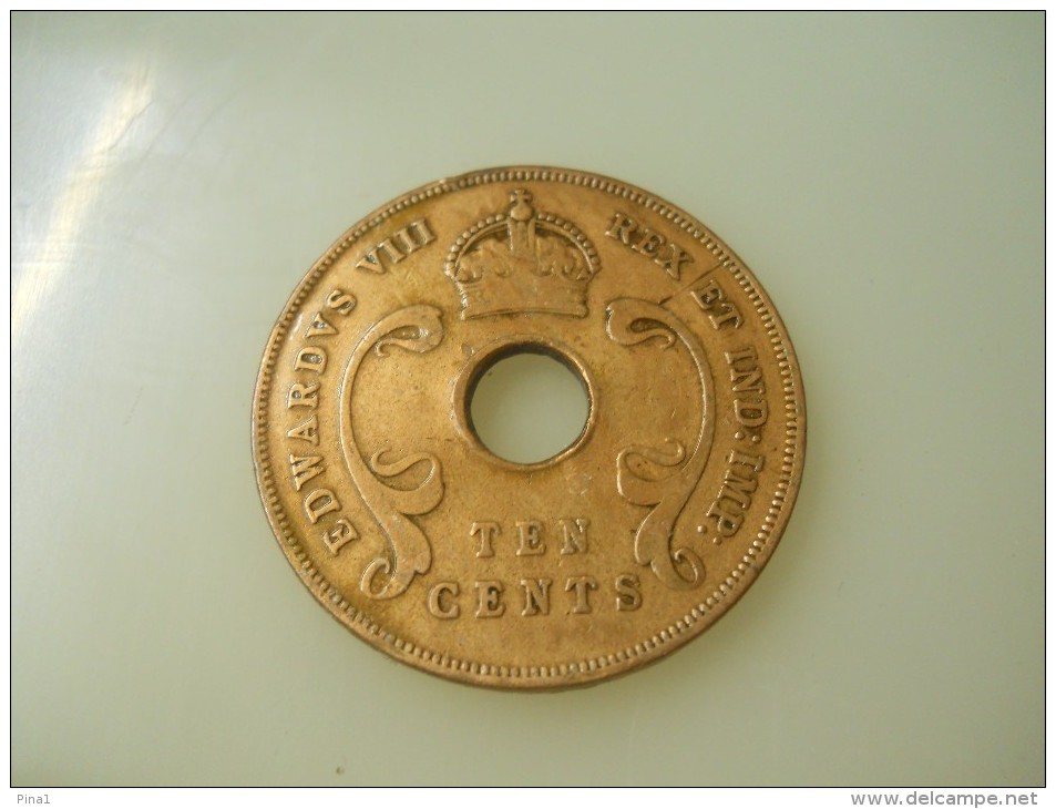 EAST AFRICA 10 CENTS 1936 - Colonie Britannique