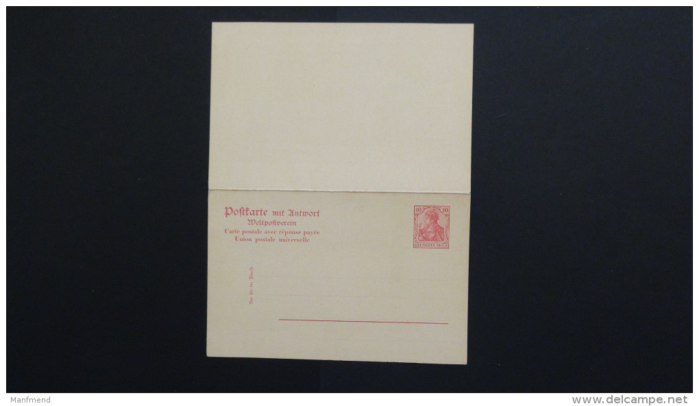 Germany - 1902 - Mi: P68 F+A** - Postal Stationery - Look Scan - Altri & Non Classificati