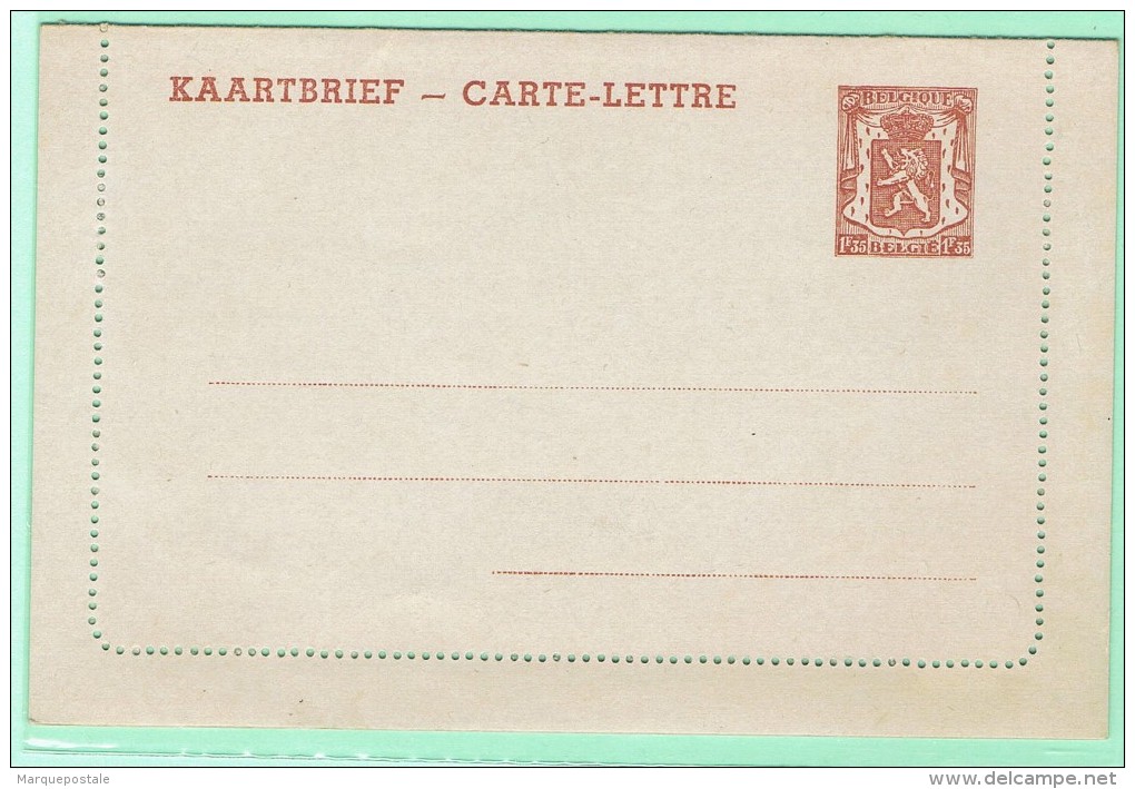 EU2. Entier Postal. CL  K 34 II. - Cartes-lettres