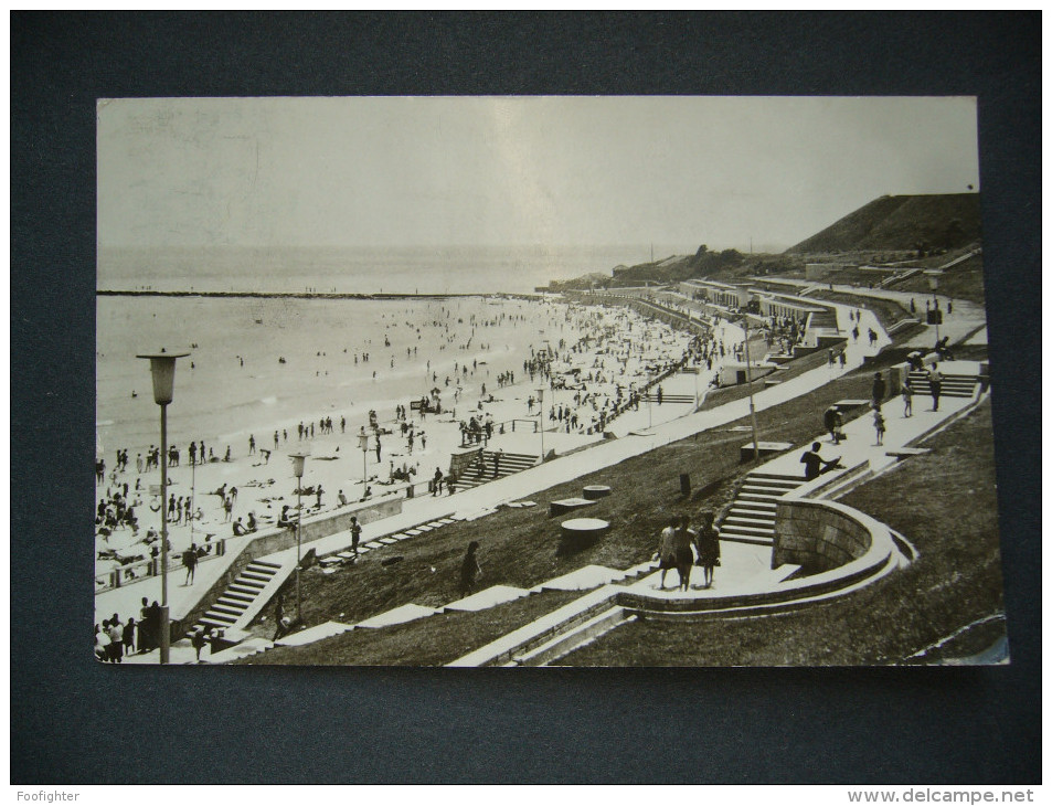 Romania: EFORIE SUD- Plaja The Beach La Plage Am Meeresstrand - Posted 1971 Small Format - Romania