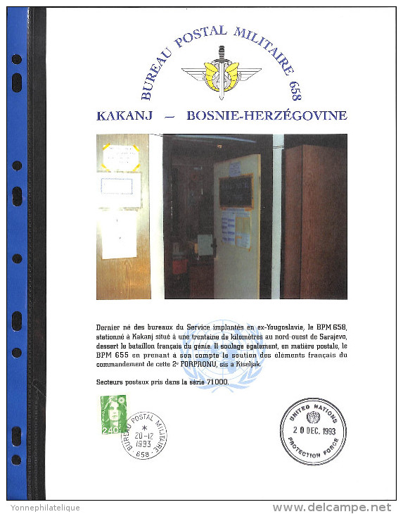 BUREAUX POSTAUX MILITAIRES Hors Guerre - Documents Et Lettres Diverses -voir Tous Les Scans - Cachets Militaires A Partir De 1900 (hors Guerres)