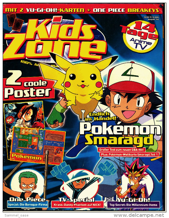 Zeitschrift "Kids Zone"  Mit Pokemon , Digimon , Dragonball , Trading Cards , Detektiv Conan  -  Nr. 22 Von 2005 - Enfants & Adolescents