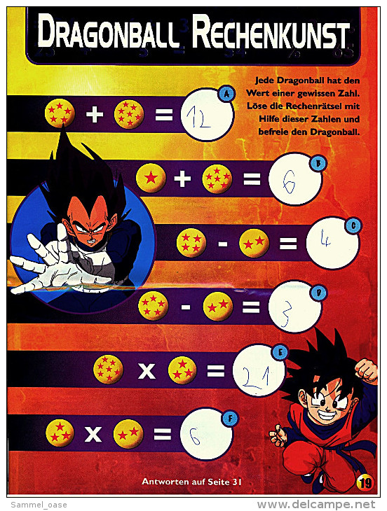 Dragon Ball Z  -  Activity Magazin  -  Nr. 3  Von Ca. 2002 - Informatique