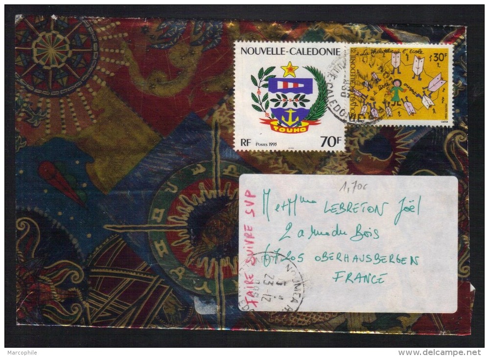 NOUVELLE CALEDONIE - NOUMEA / 1995 LETTRE POUR LA FRANCE (ref 6587) - Lettres & Documents