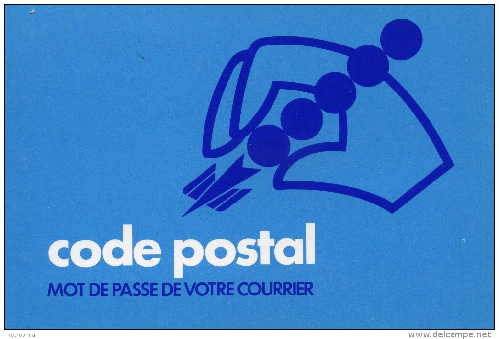 FRANCE - Propagande Du Code Postal Dans Les Années 1970 / 80 - Nantes 44100 - Documents De La Poste