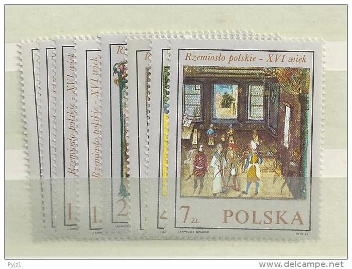 1969 MNH Poland, Polen, Pologne, Postfris - Nuevos