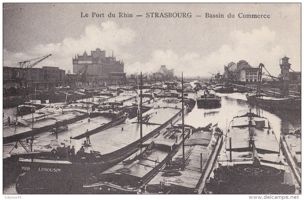 - 67- Strasbourg - Le Port Du Rhin - Bassin Du Commerce - - Strasbourg