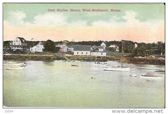 Cosy Harbor House , West Southport, Maine     Ray57 - Autres & Non Classés