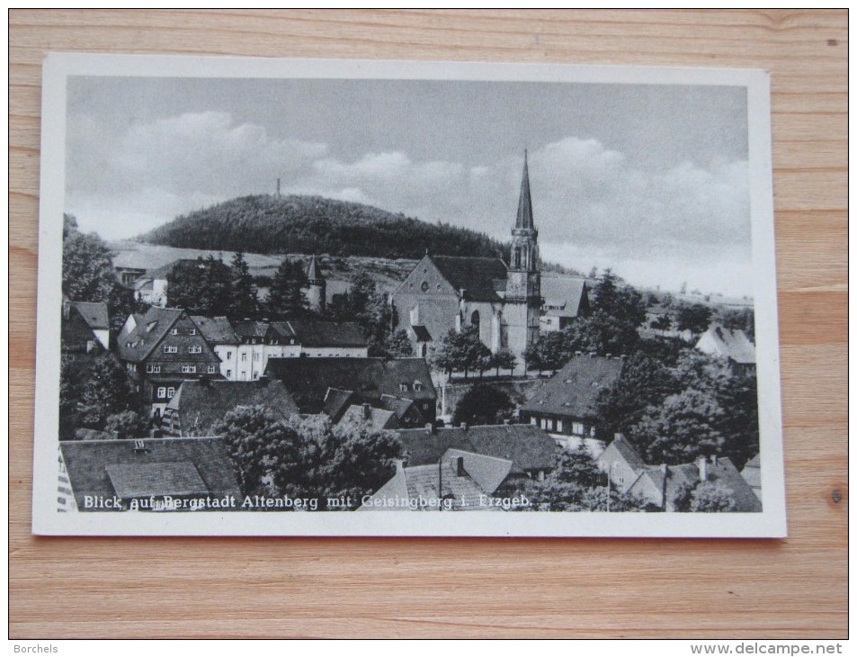 AK 216 - Blick Auf Bergstadt Altenberg Mit Geisingberg - Im Erzgebirge - Unbeschrieben - Gut Erhalten - Altenberg