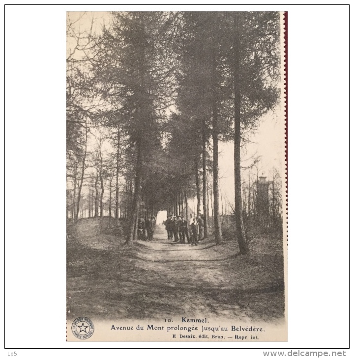 Kemmel  Avenue Du Mont Prolongée Jusqu´au Belvédère - Hooglede