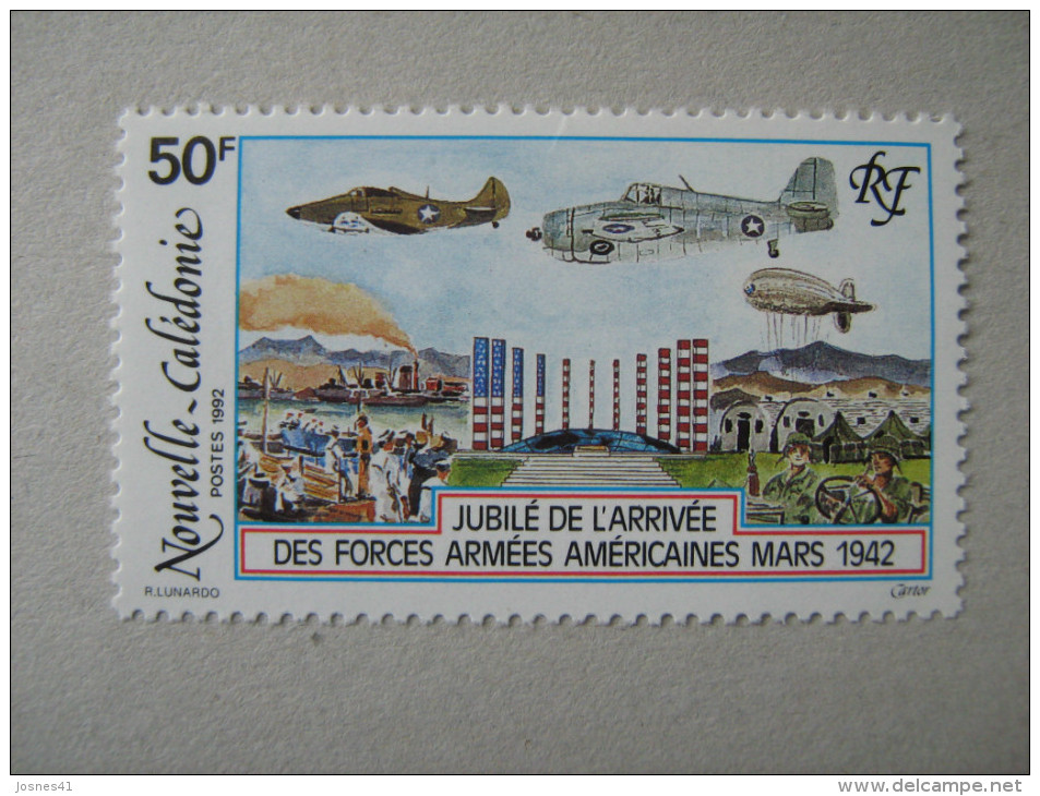NOUVELLE CALEDONIE    P 633  * *     FORCES AMERICAINES - Unused Stamps