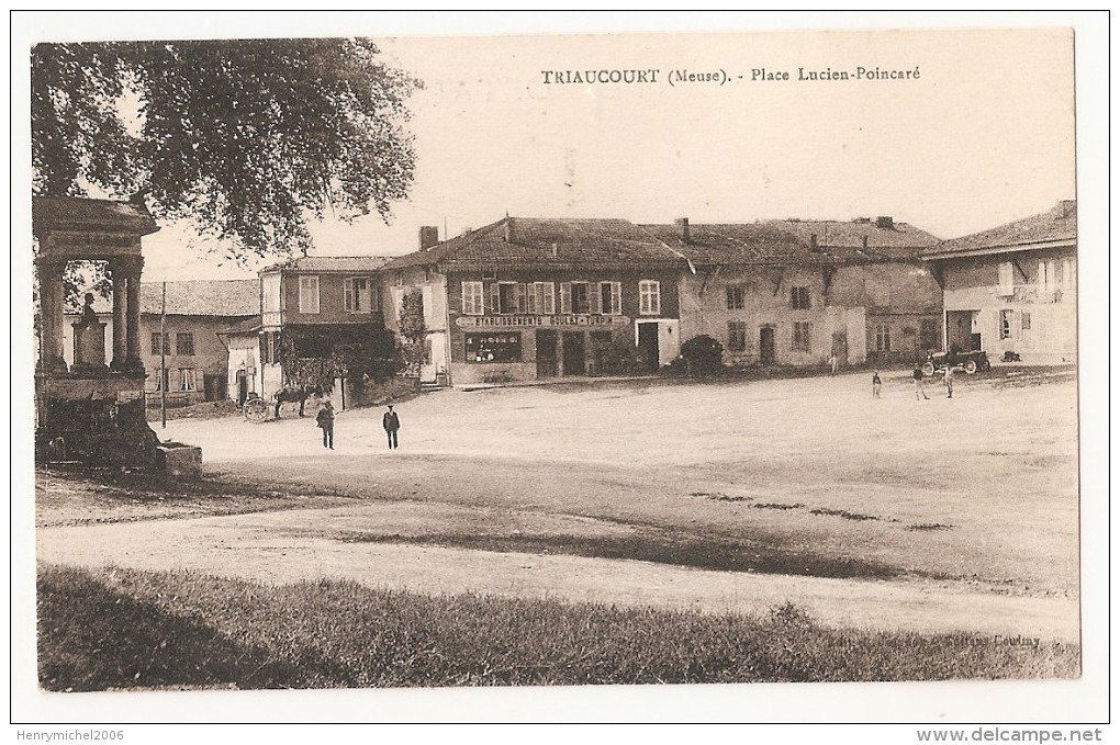 Meuse - 55 - Triaucourt Place Lucien Poincaré - Other & Unclassified