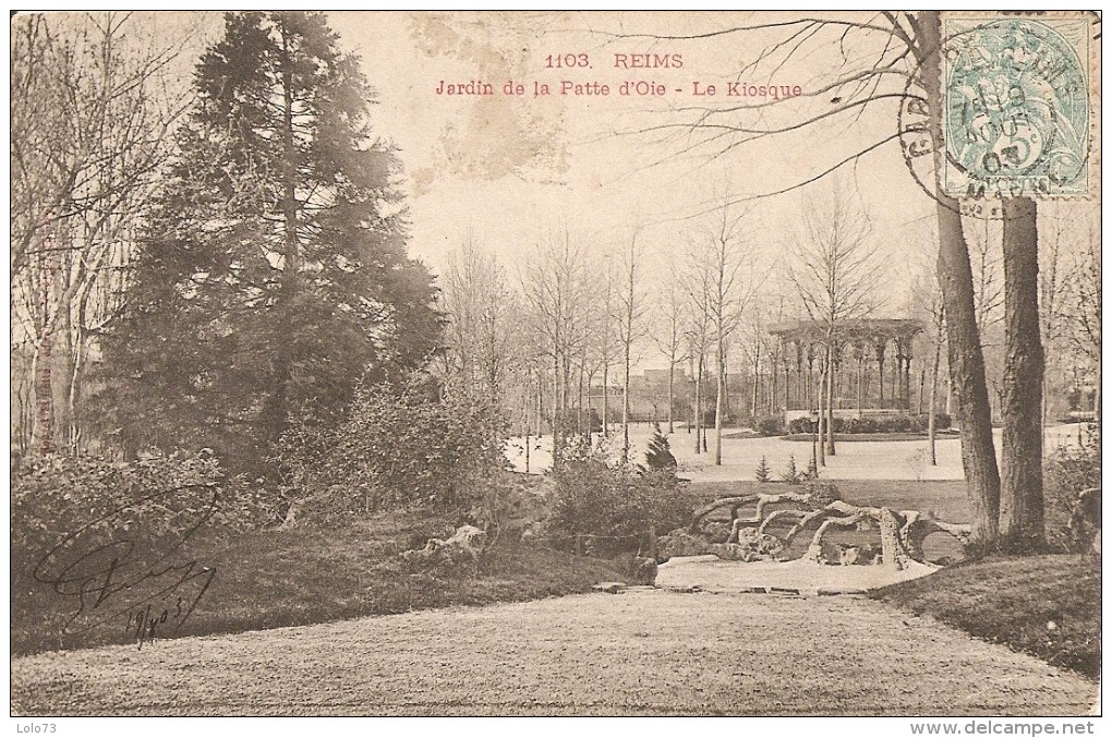 Reims - Jardin De La Patte D'Oie - Le Kiosque - Reims