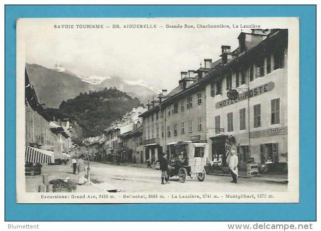 CPA 305 - Grande Rue, Charbonnière, La Lauzière AIGUEBELLE - SAVOIE TOURISTIQUE 73 - Aiguebelle