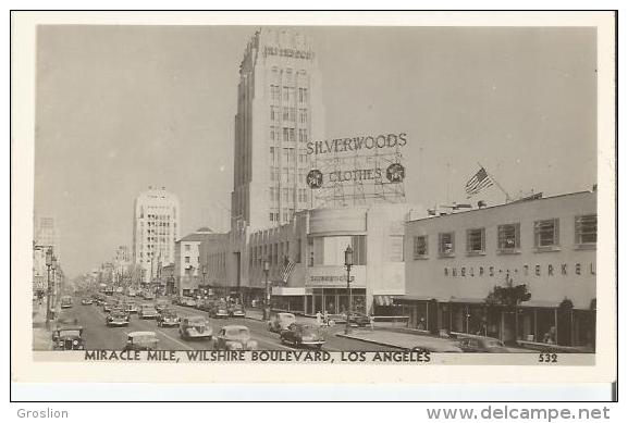 LOS ANGELES 532 MIRACLE MILE WILSHIRE BOULEVARD - Los Angeles