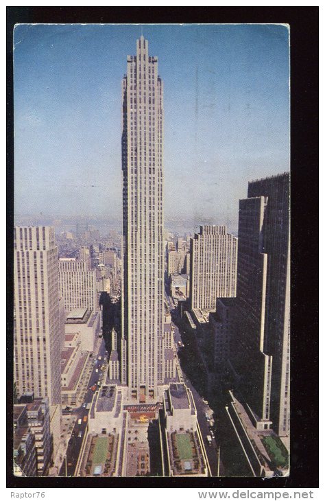 CPSM Etats Unis NEW YORK The Rockefeller Center - Andere Monumente & Gebäude