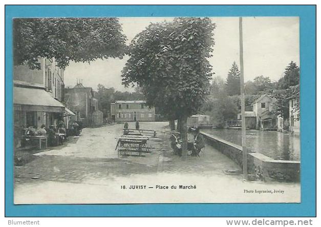 CPA 516 - Place Du Marché JUVISY 91 - Juvisy-sur-Orge