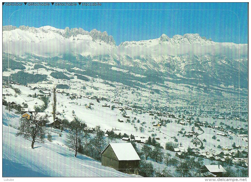 Grabs - Blick Vom Staudnerberg Auf Die Kreuzberge               Ca. 1980 - Grabs