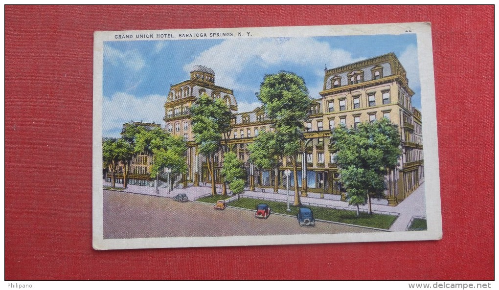 New York> Saratoga Springs  Grand Union Hotel  -ref 1956 - Saratoga Springs