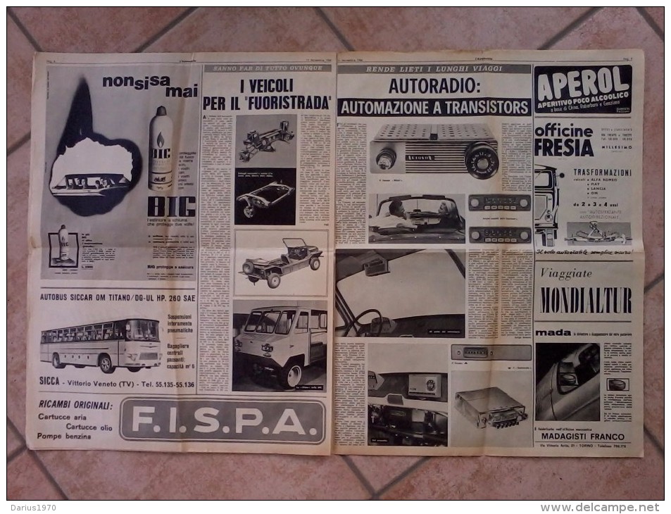 Giornale  - L' Automobile Del  11 Nov. 1964. - Car Racing - F1