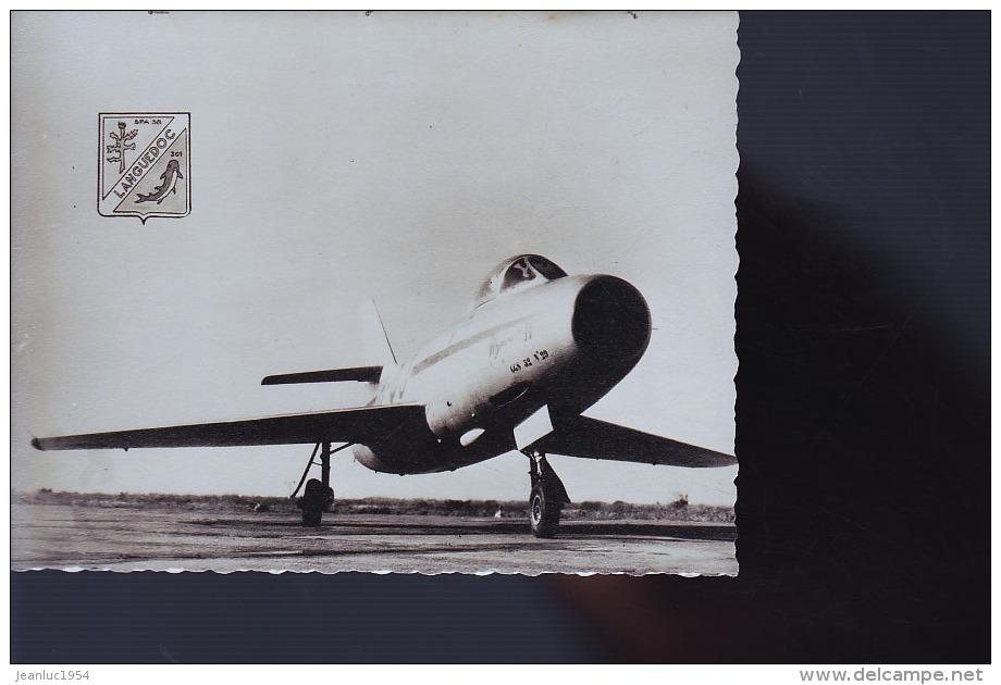 LANGUEDOC SPA 38 SUPERBE CARTE PHOTO - Aérodromes