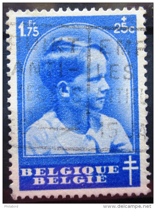 BELGIQUE           N° 444         OBLITERE - Oblitérés