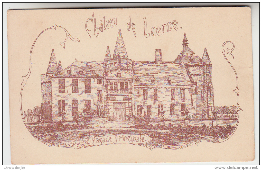 Laarne, Laerne, Chateau De Laerne, Façade Principale (pk23190) - Laarne