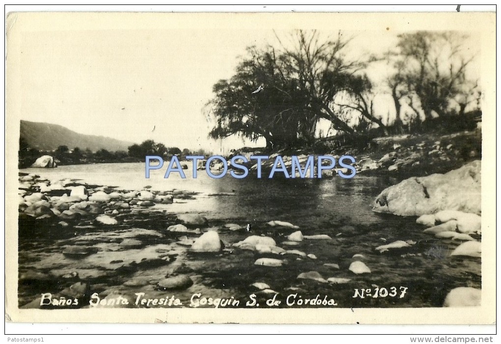 17257 ARGENTINA CORDOBA COSQUIN BAÑOS SANTA TERESITA POSTAL POSTCARD - Argentinien