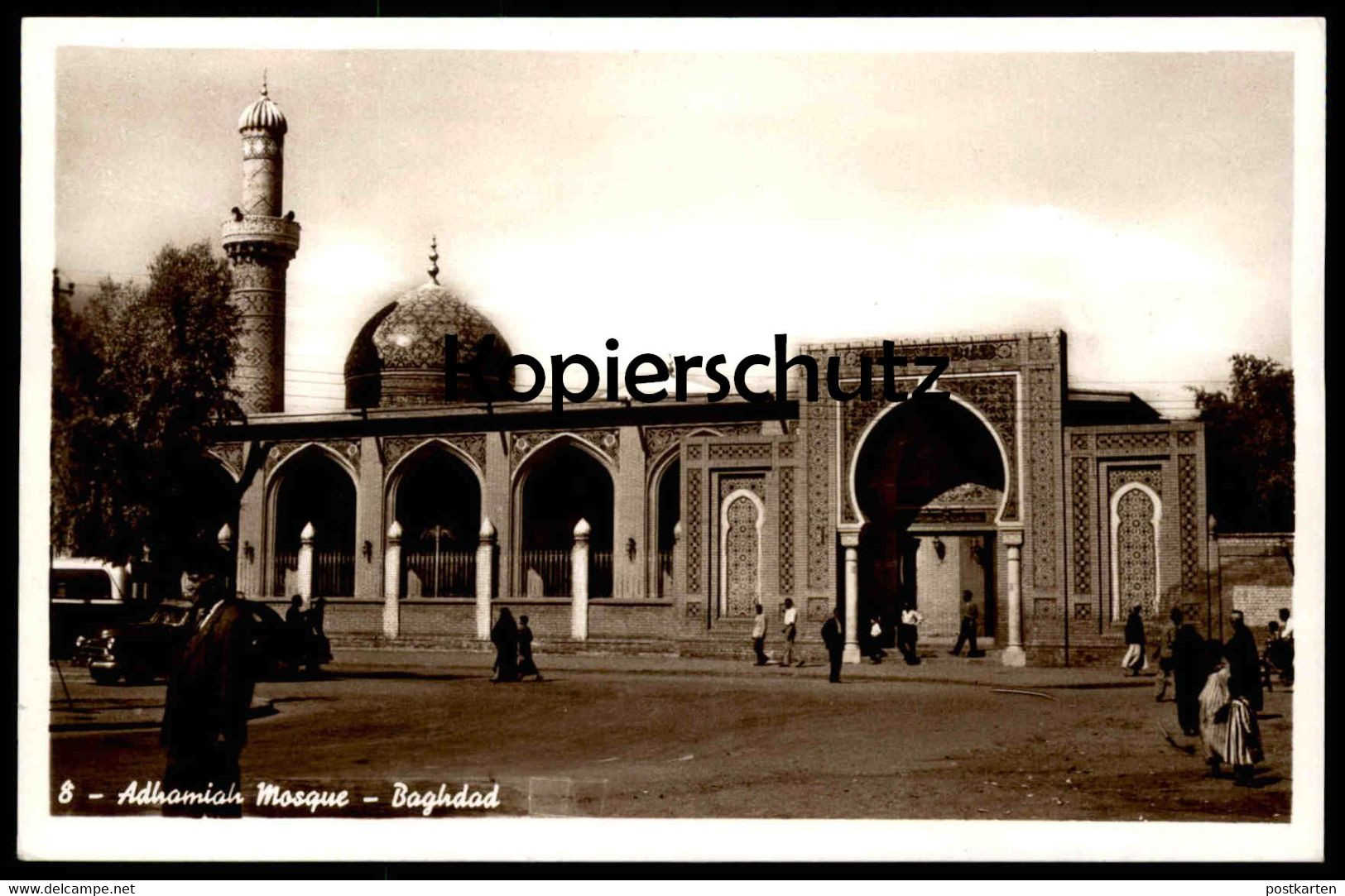 ALTE POSTKARTE BAGHDAD ADHAMIAH MOSQUE AL AHMADIYA Moschee Bagdad Irak Iraq Cpa Postcard AK Ansichtskarte - Iraq