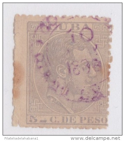 1884-35 CUBA SPAIN ESPAÑA 1884. ALFONSO XII. POSTAL FORG - Ongebruikt