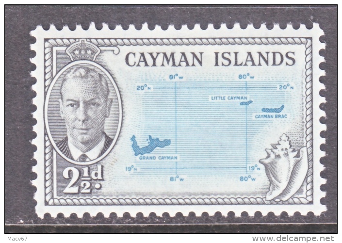 CAYMAN ISLANDS   127   *    MAP - Cayman Islands