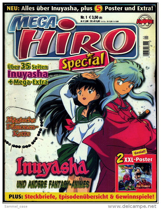Zeitschrift "Mega Hiro Spezial"  Inuyasha Und Andere Fantasy-Animes  -  Von 2005 - Bambini & Adolescenti
