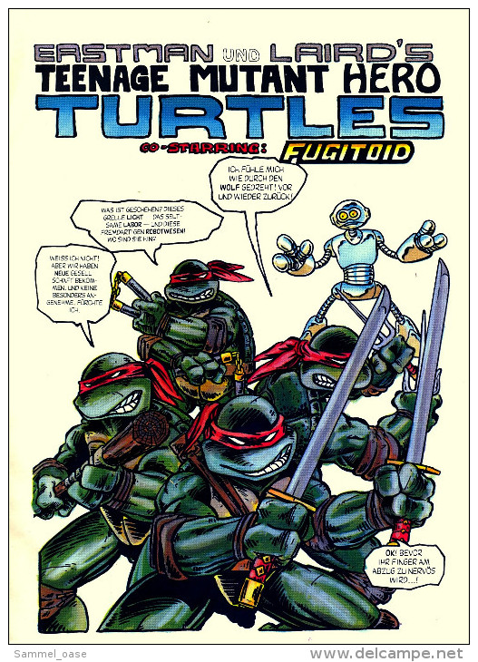 Comics  Teenage Mutant Hero Turtles Nr. 5  - Comic Album 1986  -  Condor Verlag - Otros & Sin Clasificación