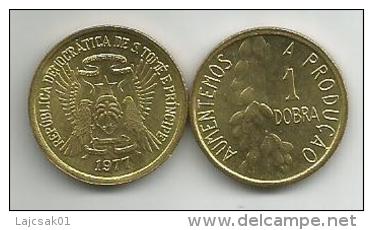 Sao Tome E Principe 1 Dobra 1977. High Grade FAO - Sao Tome Et Principe