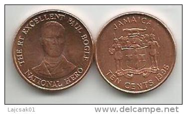 Jamaica 10 Cents 1995. - Jamaica