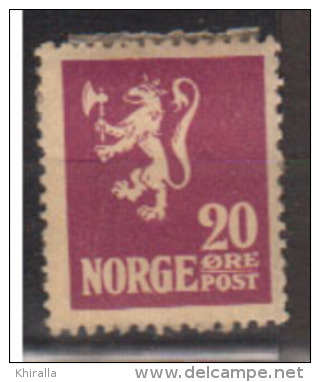 NORVEGE        1922     N°   98        COTE    16 € 50            ( Y 469 ) - Neufs